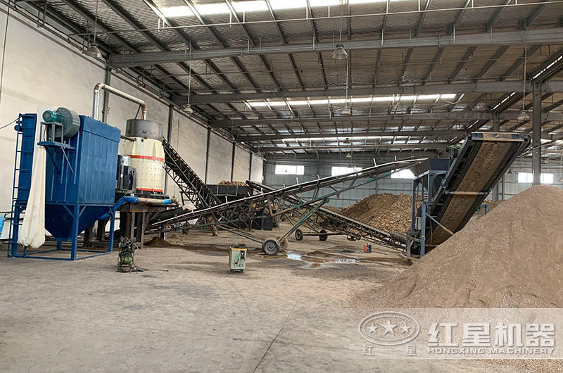 復合式制砂機作業(yè)現(xiàn)場