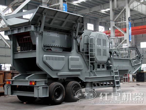 花崗巖移動破碎機(jī)
