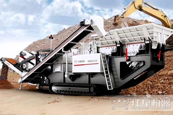 移動破碎機能分離建筑垃圾里的鋼筋嗎？多少錢一臺？